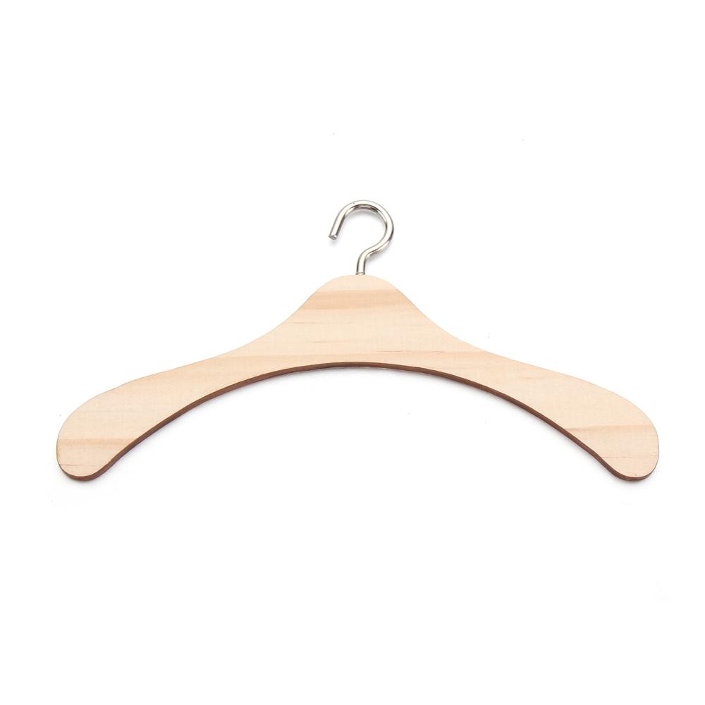 Zubehör Kleidung für Puppen Kleiderorganizer Holz-Kleiderständer Kleiderbügel Schalhalter