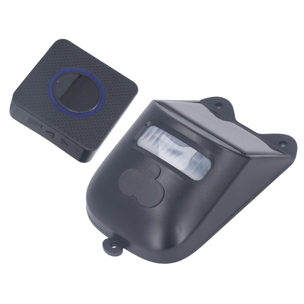 Солнечный дверной звонок инфракрасный беспроводной датчик движения сигнализация дверной звонок для ферм кемпингов домов садов