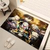 1pc Genshin Impact Characters1 Print Area Rug - Soft, Washable Non-Slip Indoor Mat, Living Room, Home Office Decorative Rug,Office Decorative