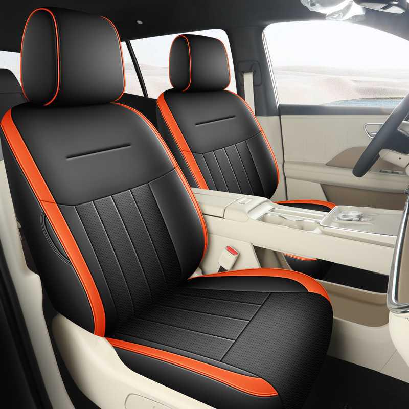 Full Coverage Leather Seat Covers for GAC Toyota IZOA 3x - All-Season Car Seat Cushions