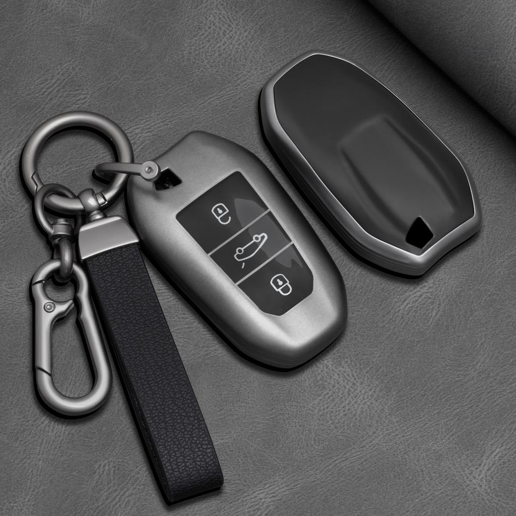 Tpu Car Key Case Cover For Peugeot 308 408 508 2008 3008 4008 5008 Citroen C4 C4L C6 C3-Xr Picasso Ds3 Ds4 Ds5 Accessories