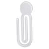9pcs Big Size Heat Transfer Bookmark Acrylic DIY Pattern Paper Clip  Gift