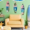 Retro Beach Surfboard Decor Colorful Surfboard Ornaments Surfboard Wall Decor  Outdoor Wall Art