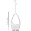 Large Capacity Vertical Planter Basket Chain Hooks Hanging Planter Plant Storage Basket  Balcony