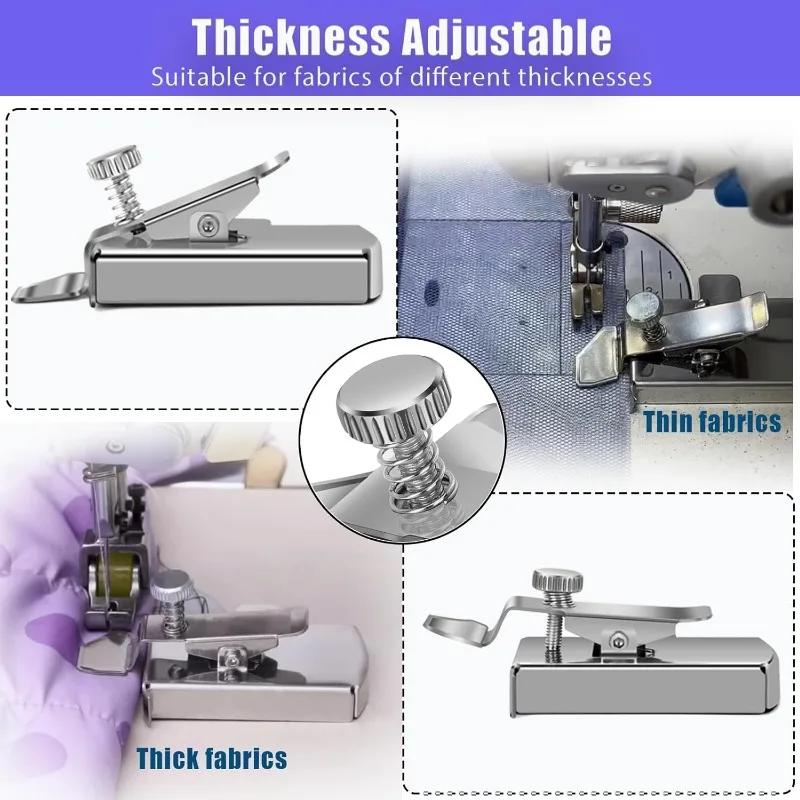 Magnetic Sewing Guide Multifucntional Straight Line Hems Seam Ruler for Sewing Machine Universal Sewing Machine Attachments