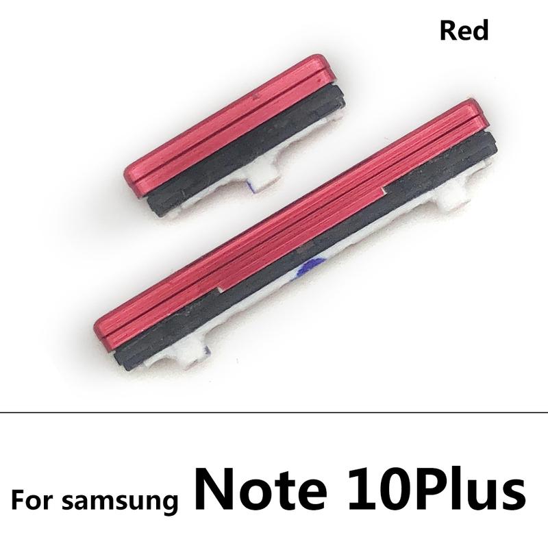 SIde Volume Button + Power ON / OFF Buttton Key Set Replacement Part For Samsung Note 9 10 Plus