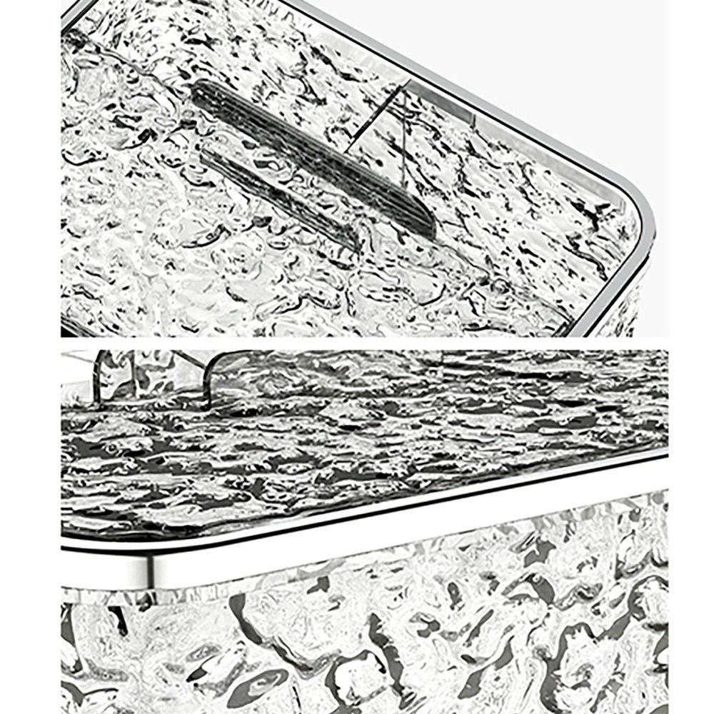 Creative Tissue Box Transparent Napkin Storage Box Miscellaneous Organizer Paper Box Paper Drawer