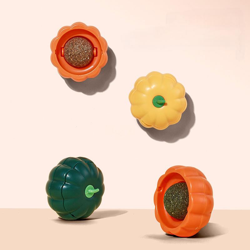 Cat Toy Hedgehog Scratching Cat Mint Ball Licking and Joyful Cat Self Relaxing Toy Pet Supplies