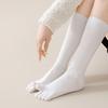 Anti-slip Split Toe Socks Harajuku Mid-tube Stocking Women Fashion JK Calf Stockings  Girls