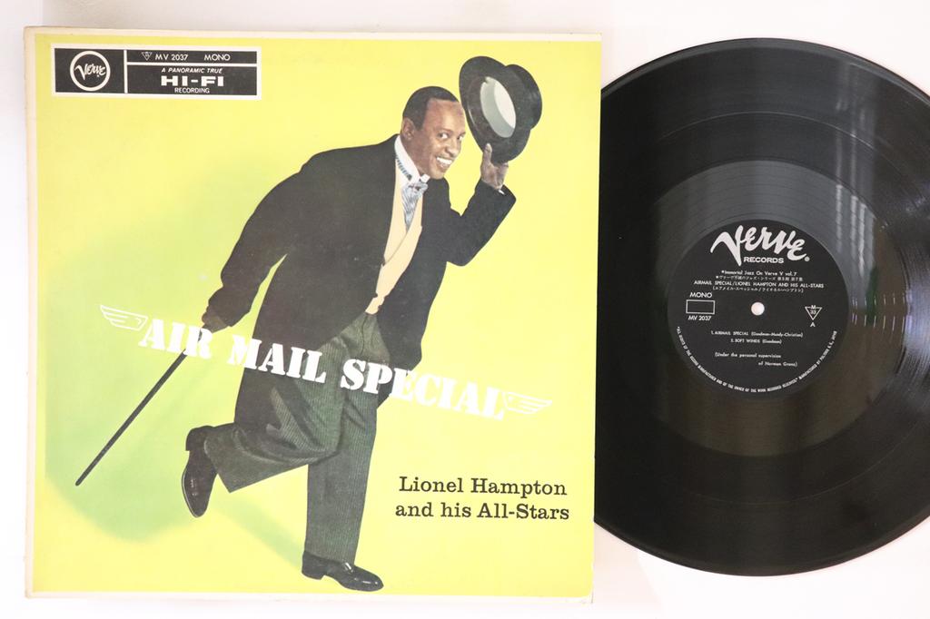 LP Record LIONEL HAMPTON - Air Mail Special MV2037 VERVE 1973 Japan Jazz Used
