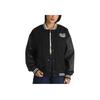 New Vans Varsity Club Bomber Jacket Jackets Coats Women's Black VN000GJRBLK