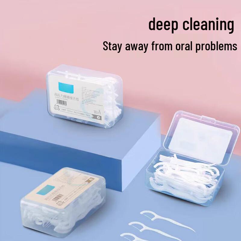 

Jiwanggu Antibacterial Smooth Round Floss Picks