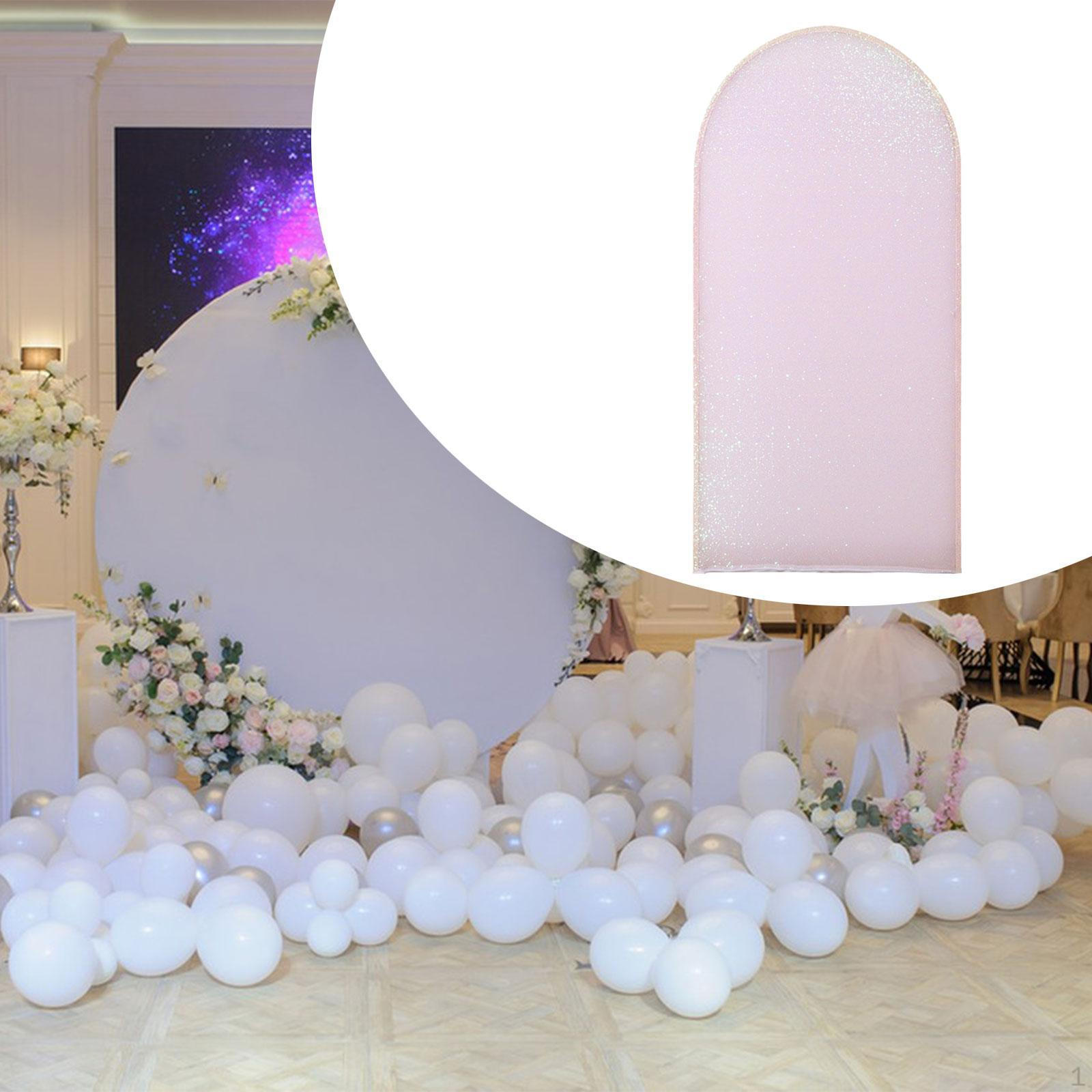 

Крышка арочного фона Элегантная прочная свадебная U-образная блестка для банкета 50cmx120cm