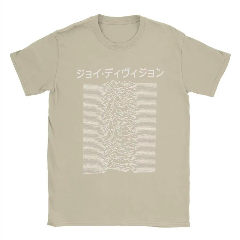 Camiseta de Hombre Joy Division Japón Camiseta Vintage Manga Corta Cuello Redondo Camiseta 100% Idea de Regalo Ropa