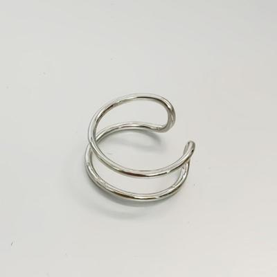 Doppellagiger stapelbarer Ring im koreanischen Stil - Schlicht, vielseitig & schick
