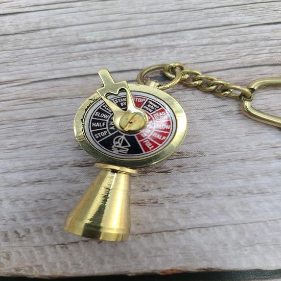 Telegraph Schlüsselanhänger, Messing Telegraph Schlüsselanhänger, Titanic Telegraph Schlüsselanhänger