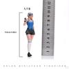 1/18 Scale Girl Figurine Resin Dollhouses Decor Diorama Scenery Collections DIY Projects