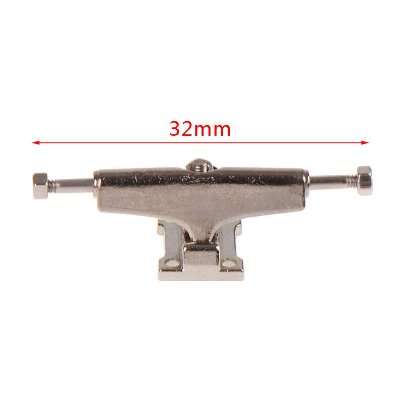 1Set New One Set Trucks For 32.5mm Fingerboard Skateboard Wooden Deck Accessory High Quality Zinc Alloy