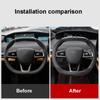 For Changan UNI-K UNI K  2022 Accessories Car Steering Wheel Cover Mat Driving Rudder Control Handle Decorative