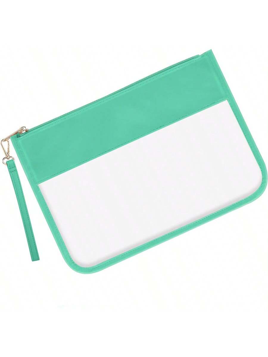 

Multi functional storage bag, transparent nylon makeup bag, outdoor large capacity handheld storage bag, girlfriend gift.zwq