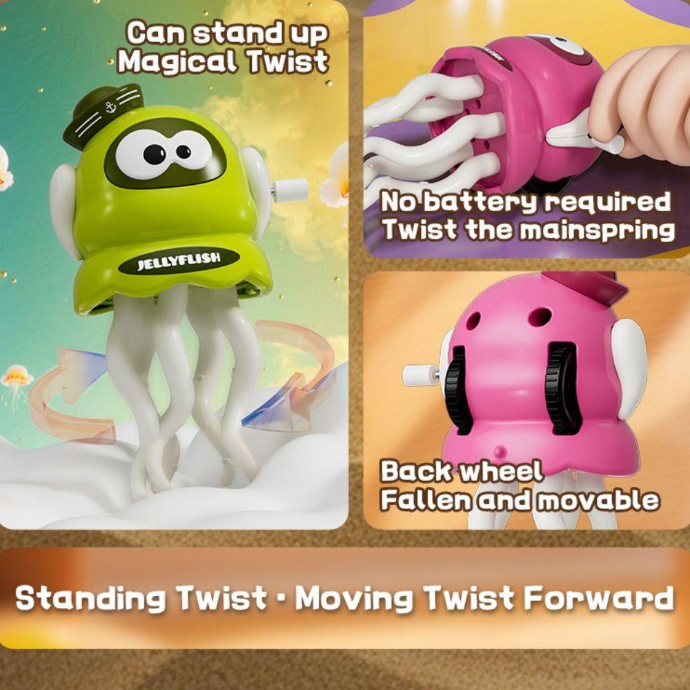 Interactive Clockwork Dancing Octopus Toy Simulation Walking Dancing Octopus  Birthday Gift