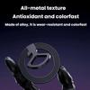 Magnetic Ring‑Clip Multi‑Functional Metal Desktop Phone Holder Lazy‑Person Portable Multi‑Angle Adjustable Stand Bracket