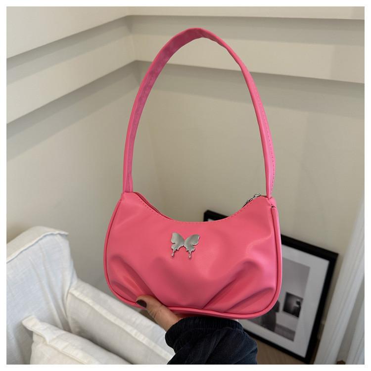 Stylish Korean Fashion Simple Solid Color Small Square Bag For Women With Bow Knot Design Perfect For Everyday Use