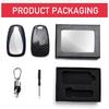 for Chevy Key Fob Cover, ABS Carbon Fiber Pattern Car Key Case Protector for 2016-2020 2023 2024 Chevrolet Malibu Cruze Camaro Traverse Volt Trax