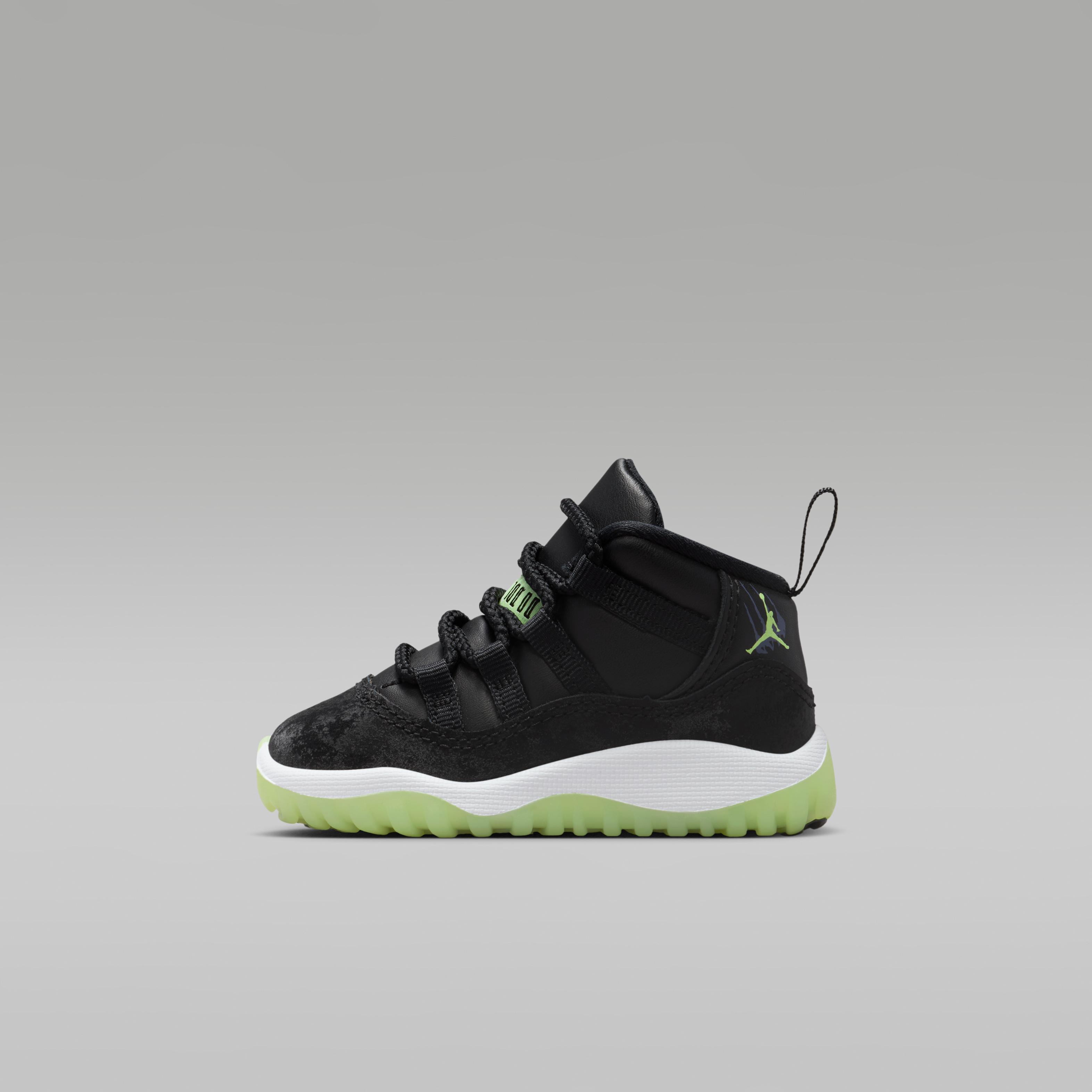 Jordan 11 Retro Black Barely Volt (TD) 22