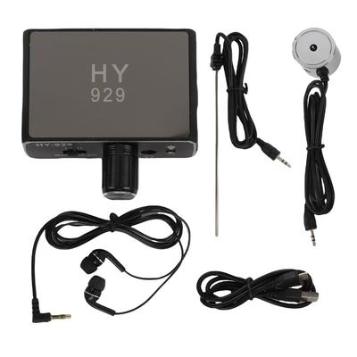 Water Leakage Detector Dual Probes USB Underground Water Pipe Leak Listen Detector with Headphone for Site Construction