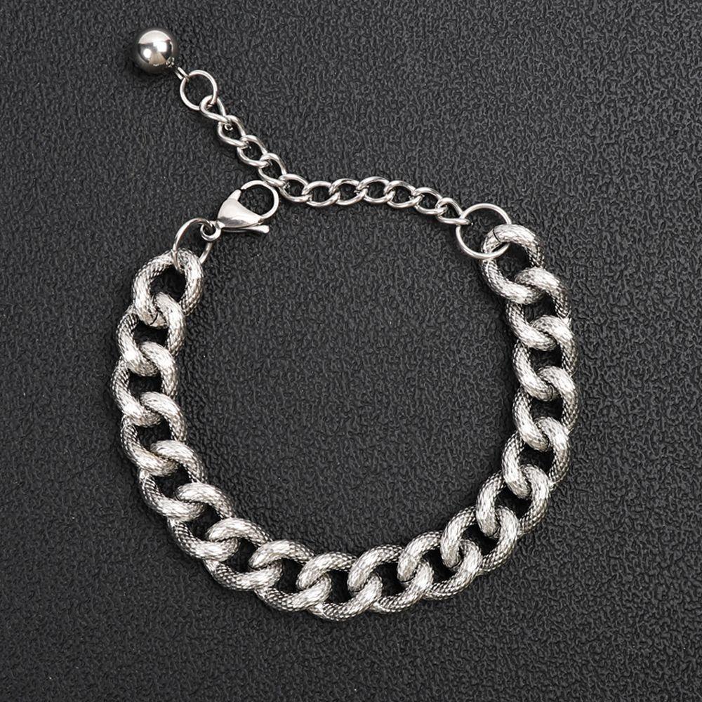 

Men s Chain Bracelet Women s Grunge Surgical Steel Bracelet