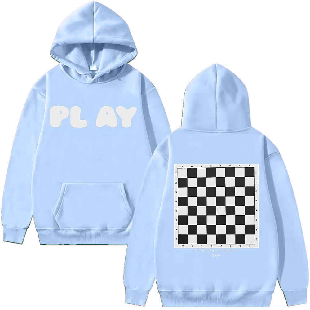 Ed Sheeran Play X KidSuper Mikiny Unisex Harajuku Vintage Hip Hop Mikina Vysoká Kvalita Oversized Streetwear Ležérní Mikina s Kapucí