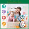Adorable Electric Wobbling Penguin Toy With Lights And Music For Early Education