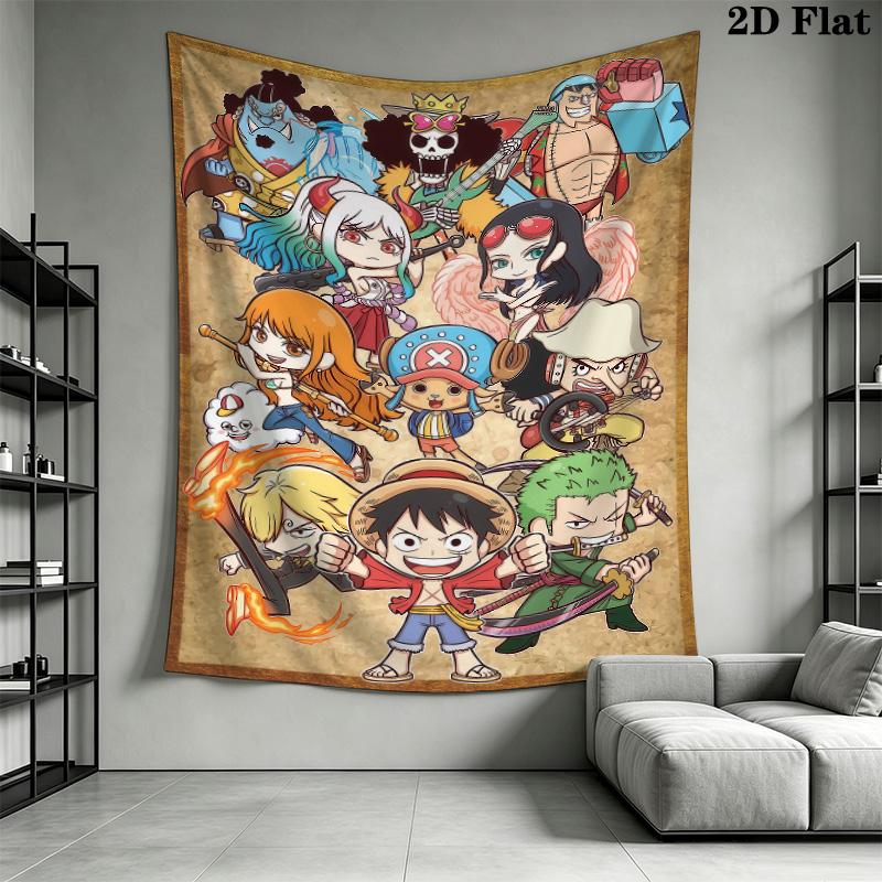 One Piece Wall Tapestry Aesthetic Wall Hanging Printed Fabric Blanket Decorative Tapestries For Bedroom Living Room Home Decor
