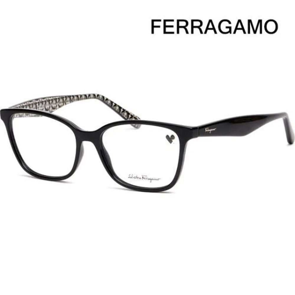 [Salvatore Ferragamo] Eyeglass Frames SF2918 001 Square Horn-rimmed