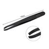 8 Styles Black Carbon Fiber Plastic Tweezers Kit for Nail Art DIY Picking Needle Nose Pointed Curved Flat Tip Tweezers
