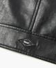 Wmc Collarless Fox Leather Jacket_Black