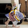 Abstract Pop Roy Lichtenstein Stitch Lucky Dragon Pillow Cover Sofa Cushion Cover Home Room Decoration Children Gift