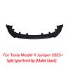 For New Tesla Model Y Juniper Launch 2025+ Front Bumper Front Lip Front Shovel Kit Sedan Body Spoiler Splitter Chin Guard Kit