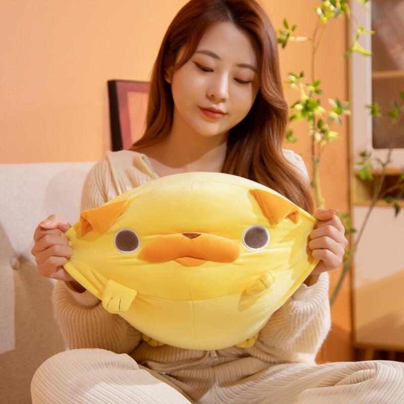 32/40cm Niedliches Plüsch Shar Pei Hund Kissen Stofftier Weiches Tier Gelbe Mops Puppen Bettkissen Schönes Spielzeug für Geburtstagsgeschenk