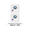 Car Logo Sticker Emblem Auto Body Decal Decor Accessories For BMW M Sport M2 M3 M4 M5 M6 E46 E90 E60 F10 F20 E87 X3 X6 PI1