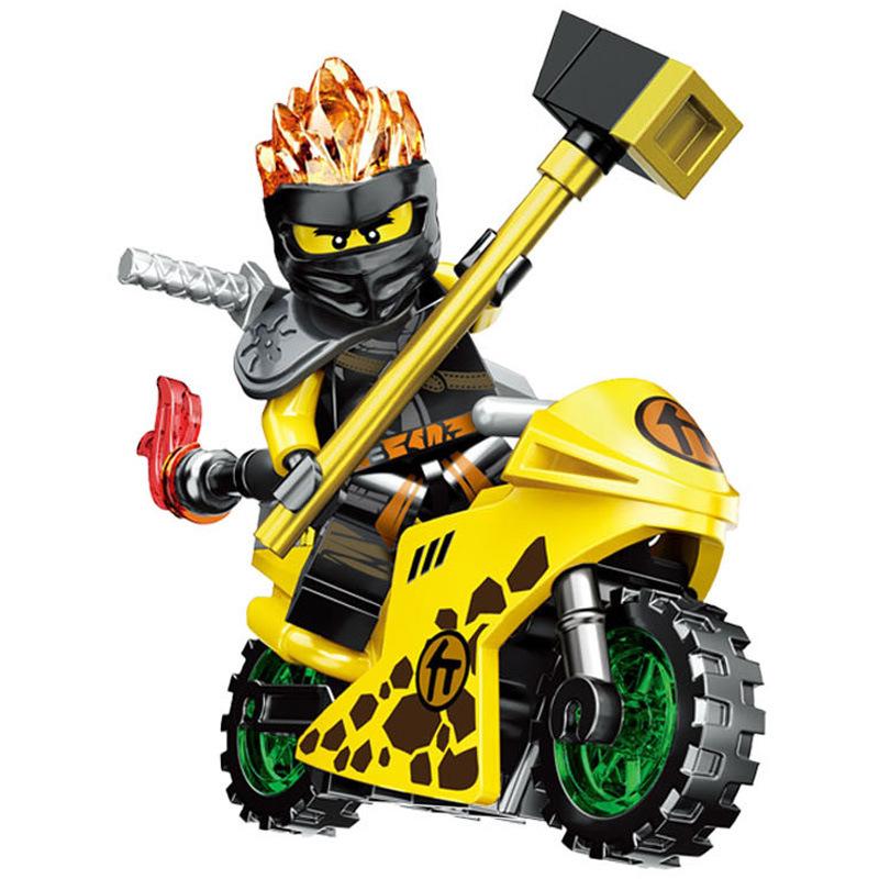 Big Sale!!! Ninja Turtles Michelangelo Donatello Leonardo Raphael With Pizzas Skate Model Action Figure Blocks Toys for Children