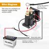 High Current Battery Disconnect Switch Remote Kill Switch for Car Truck 500A 12V