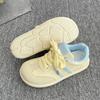 Mango head female new student sports versatile big head shoes with skirt little white shoes