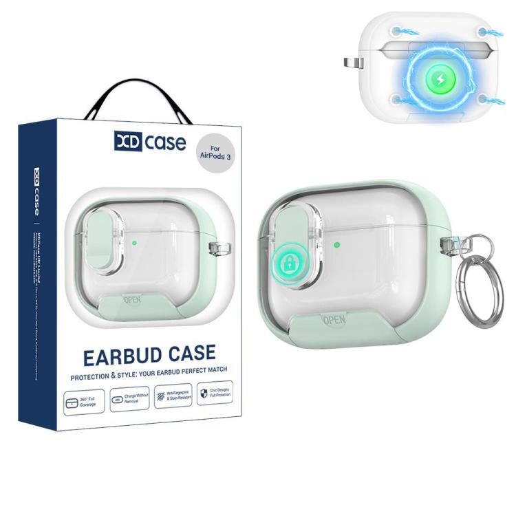 Starlink Series Magnetic Earphone Case For AirPods Pro 3, Secure Lock Protective Cover with Phone Stand & Ring Buckle