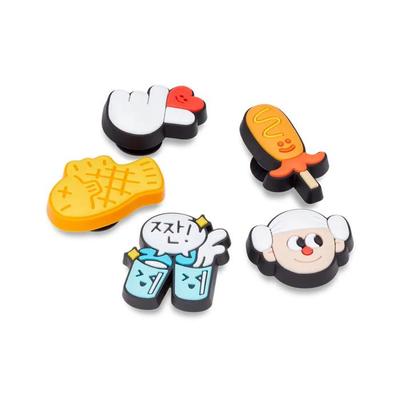 Crocs Jibbitz Korea Reise 5er Set – K-Kultur Reise-Anhänger für Crocs.
