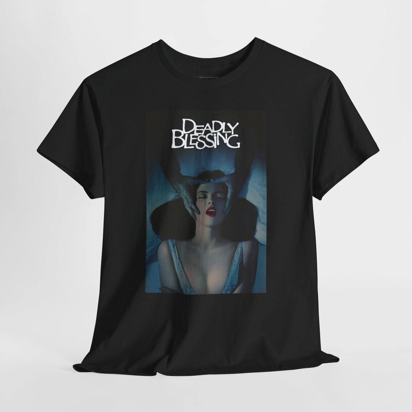 Deadly Blessing 1981 Retro Movie Poster Horror Unisex Graphic T-Shirt 3XL