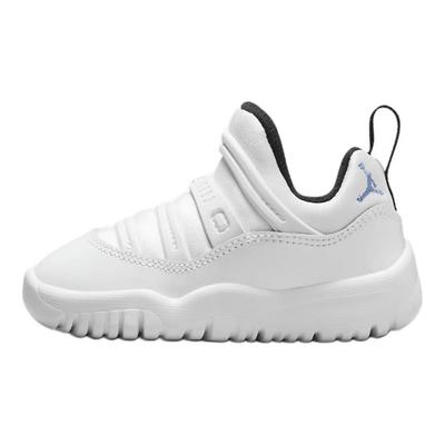 Air 11 Retro Little Flex TD Legend Blue / Columbia 2024 Baby Sneakers White Black BQ7102-104