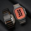 Titán Szíj Apple Watch Ultra 3 49mm-hez Gumi Szíj Férfi Karkötő Iwatch Series 11 10 46mm 9 8 7 4 5 6 SE3 44mm 45mm-hez Öv