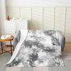 Purple Cow Print Blanket Soft Fleece Throw Modern Home Decor Cozy Living Room Sofa Bedding Gift for Women Girls